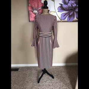 Classy Striped Dress